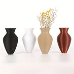 vases blancs modernes décoration murale mat matériaux opaques différentes tailles disponibles