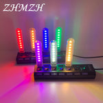 lampe led 8leds rouge jaune vert bleu blanc chaud blanc froid moderne câble usb