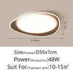 plafonnier led bois moderne blanc texture naturelle éclairage chambre salon autonomie tactile