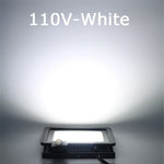 projecteur led 50w ip66 noir moderne capteur pir réglable 220v 110v