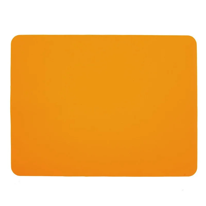 tapis table silicone antidérapant jaune bleu gris moderne 40x30cm quotidien lavable durable