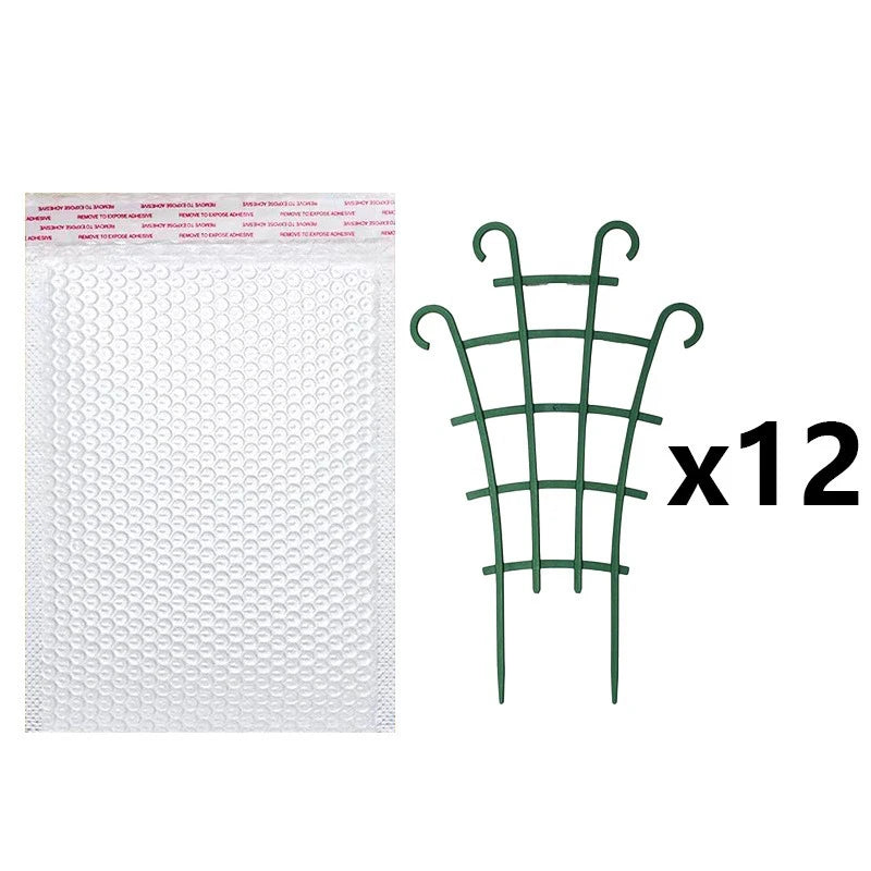 support plante grimpante vert grille rectangulaire moderne adhésif jardin extérieur fixations barreaux horizontal vertical