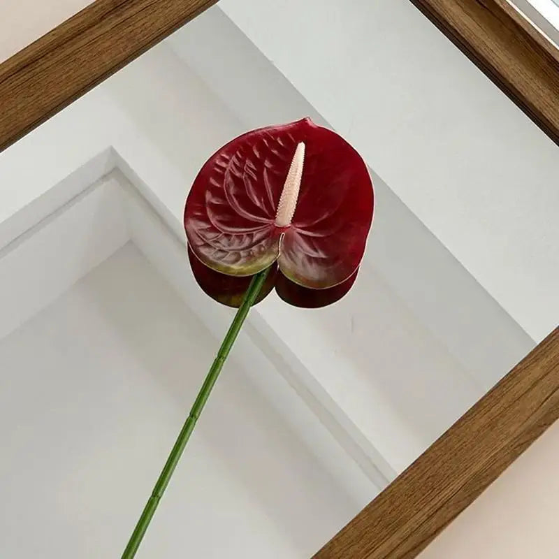 décoration intérieure fleurs artificielles rose verte blanches modernes minimalistes chambre fête
