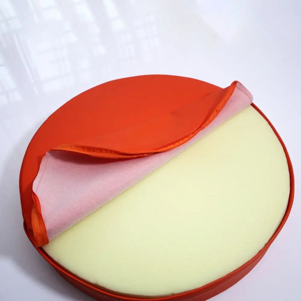 coussin rond uni imperméable mousse pe tissu moderne couleur bleu foncé rouge vert beige