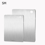 planche découper acier inoxydable double face facile nettoyer moderne portable qualité alimentaire