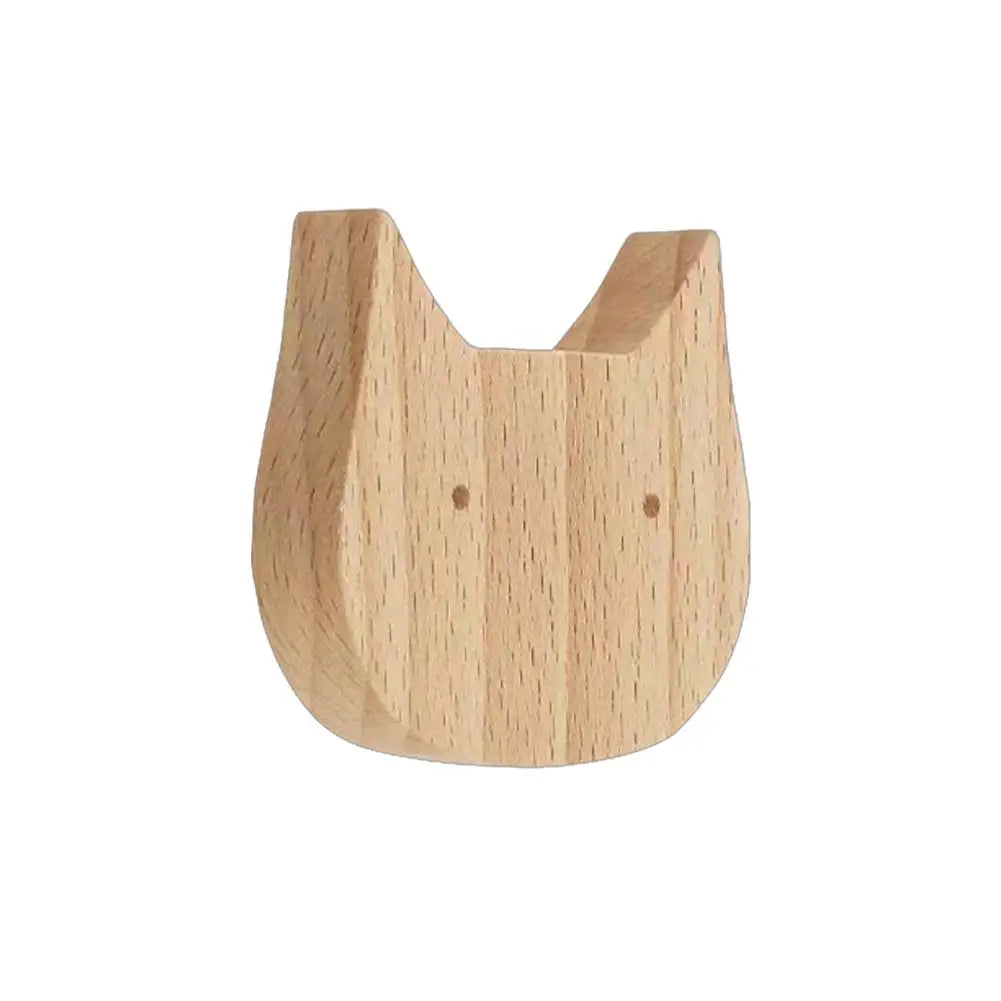 porte clefs animaux étoiles lune décoration bois minimaliste moderne suction sac main