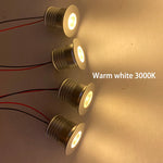 projecteur led 3w argenté grille ventilation 12v 24v 6000k 3000k 4000k