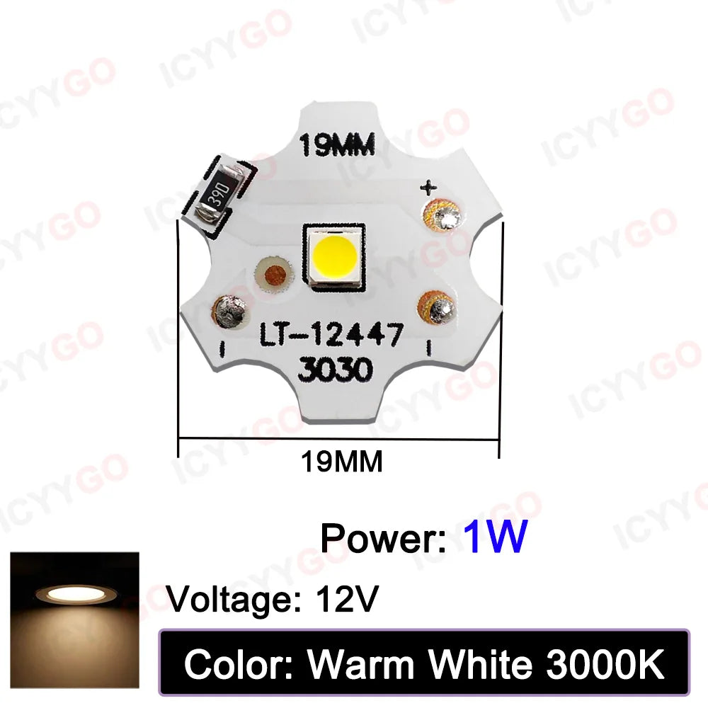 plaque led smd ronde blanc 12v 24v éclairage lanterne intérieur extérieur moderne puissant