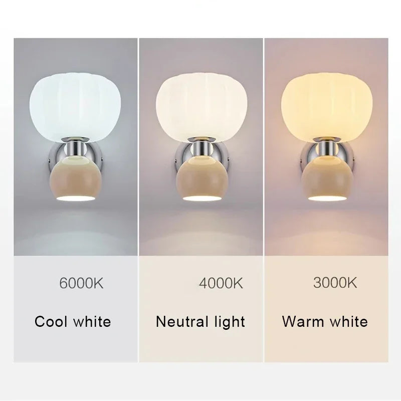 lampe murale moderne blanc beige vert matériau fer murale éclairage quotidien nordique 249 2000