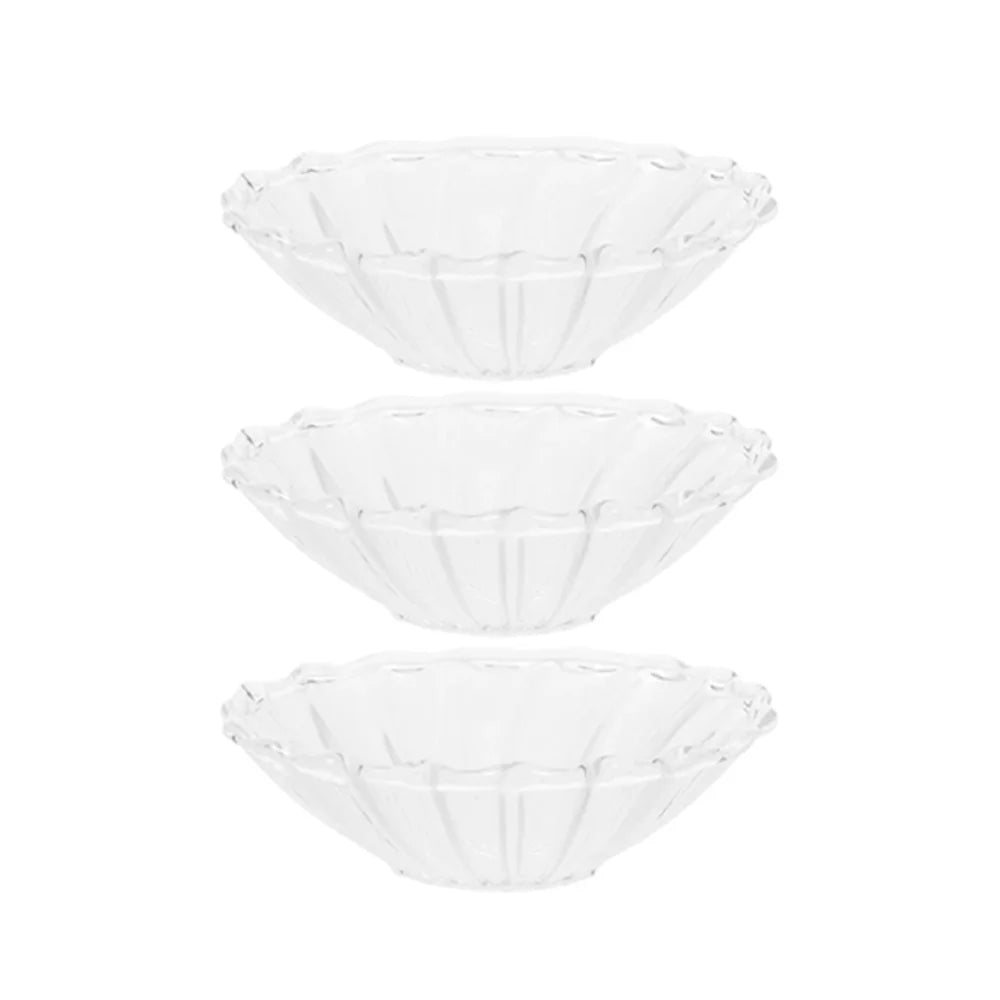 bougeoirs réutilisables transparents classique doré rond lisse bougies chandeliers