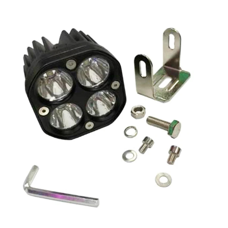 projecteurs led travail 40w ip67 jaune blanc noir modernes robustes