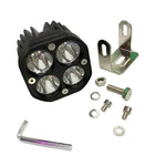 projecteurs led travail 40w ip67 jaune blanc noir modernes robustes