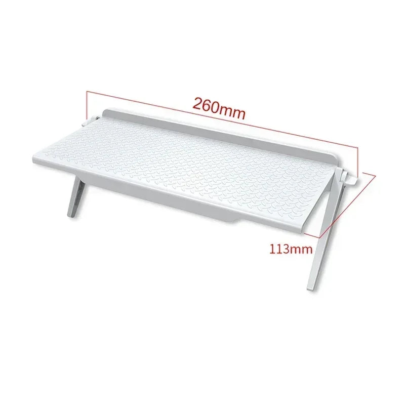 support pliable blanc noir clips magnétiques tablette smartphone clavier souris haut parleur moderne