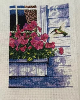 broderie portrait fleurs animaux paysages colorées traditionnelle réaliste