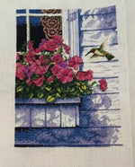 broderie portrait fleurs animaux paysages colorées traditionnelle réaliste
