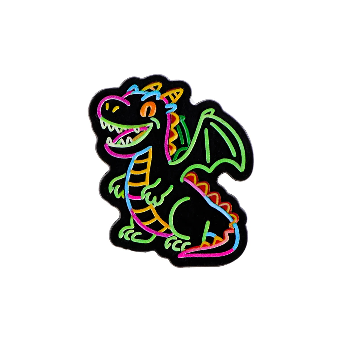 épingles broches dinosaures pop art couleurs vives accessoires cosplay bijouterie décoration sacs dos