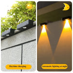 appliques murales solaires led ip65 moderne noires autoinstallation panneau solaire batterie