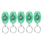porte clés lampe torche led transparent violet vert bleu blanc noir moderne pratique
