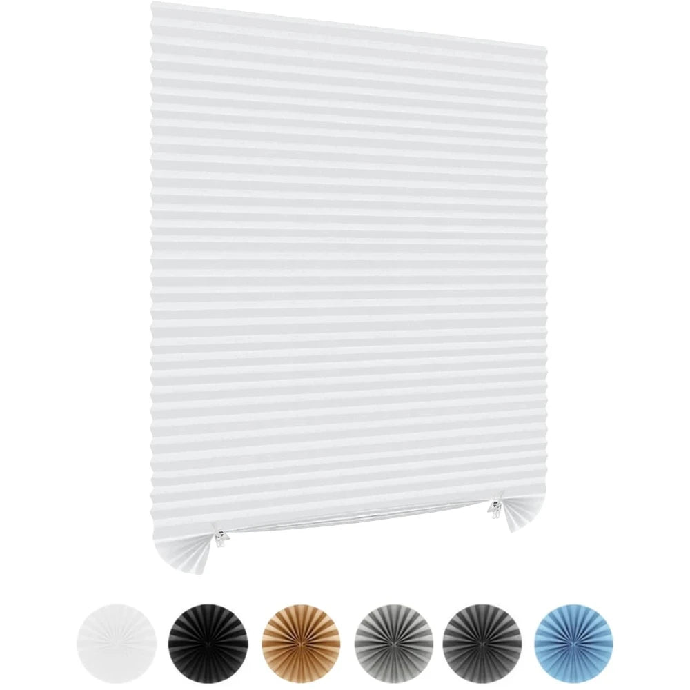rideau lamelles tissu moderne adhésif opaque rayures horizontales blanc marron noir gris bleu semi