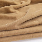 tissu fourrure douce peluche classique 50x50cm bleu marron gris beige rose vert blanc