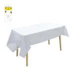 nappe table jetable imperméable blanc uni moderne fête restaurant extérieur printemps hiver été