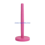 support serviettes moderne noir blanc rose acier haute qualité simple fixations invisibles