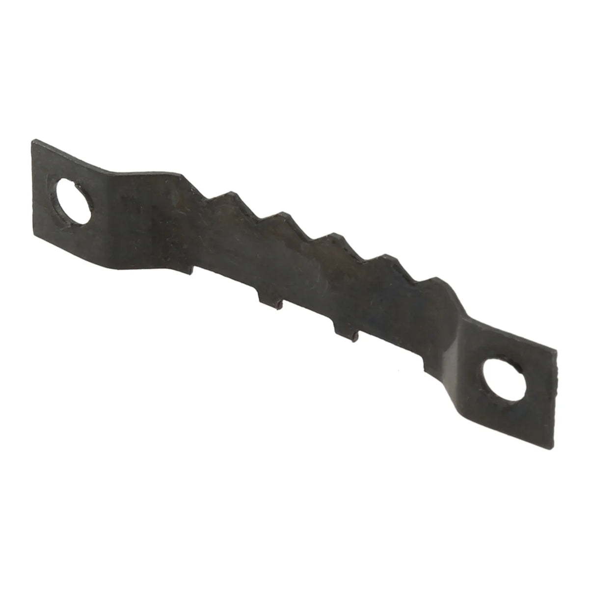 clips fixation métal dents scie or noir vis utilitaires 45x8mm 43x7mm