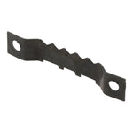 clips fixation métal dents scie or noir vis utilitaires 45x8mm 43x7mm