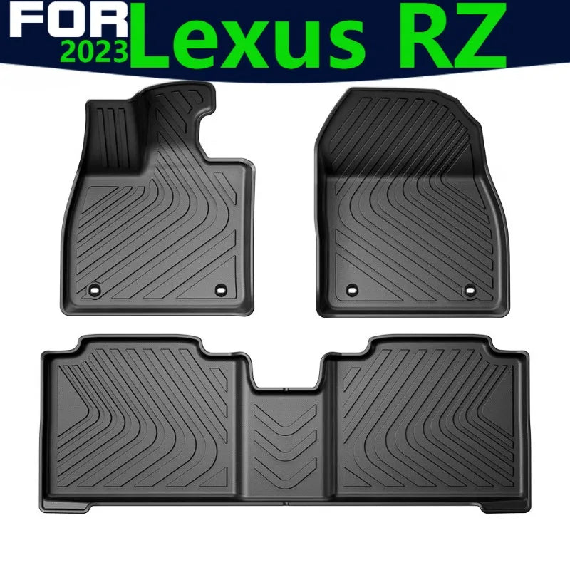 tapis sol voiture noir rayures diagonales moderne facile nettoyage toutes saisons imperméable personnalisable