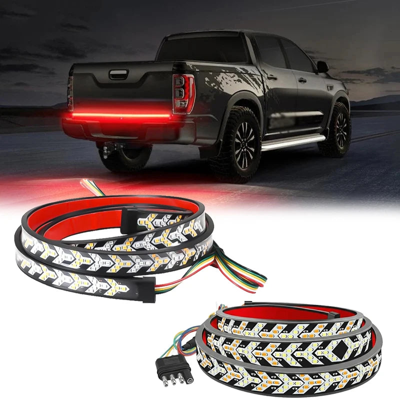 ruban led flèches noires blanches signalisation freinage arrière moderne connecteur électrique