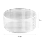 boîtes rangement transparentes plastique modernes tailles variées anti poussière couvercle minimaliste