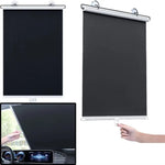 store enroulement noir moderne double ventouse 40x60cm 40x125cm 45x125cm 50x125cm 58x125cm