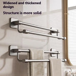 porte serviettes mural argenté moderne adhésif lisse salle bain organisation étagère murale multifonction serviettes