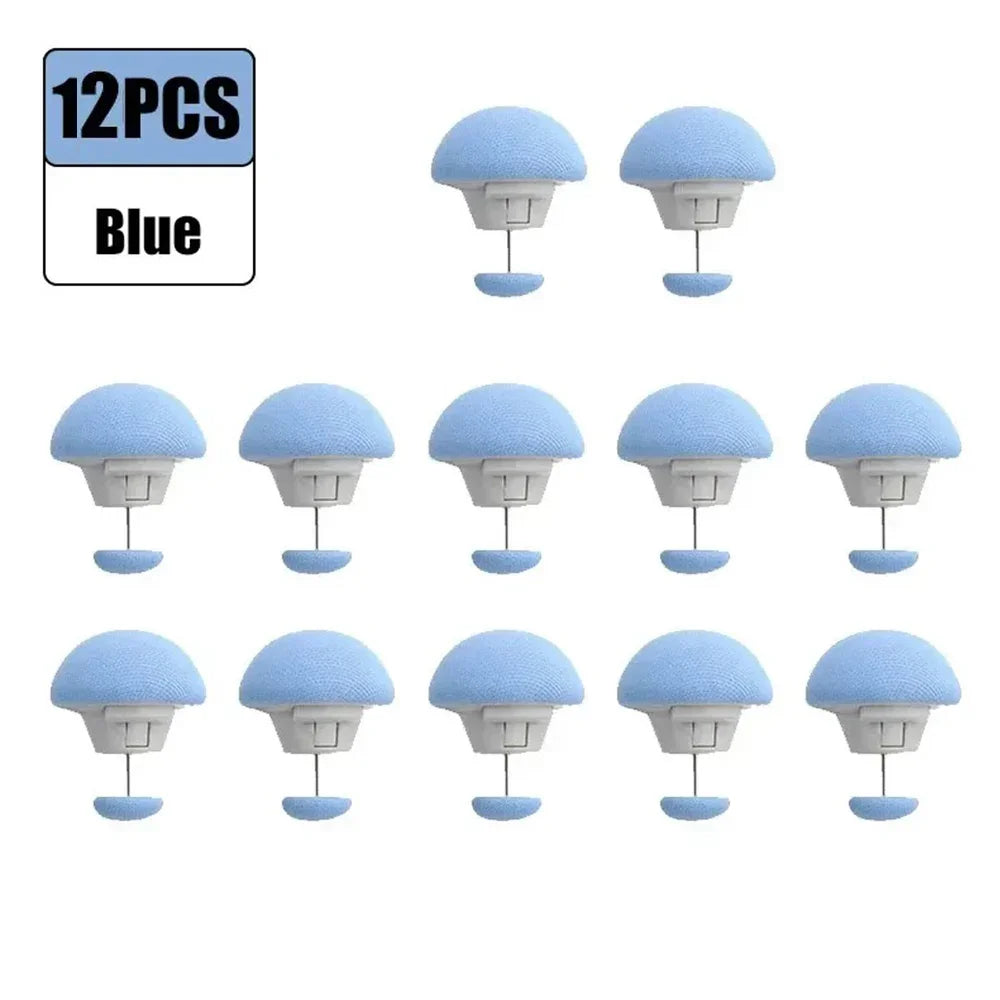 boutons lit moderne antidérapants tissu rose gris bleu fixateurs couette boîtes rangement