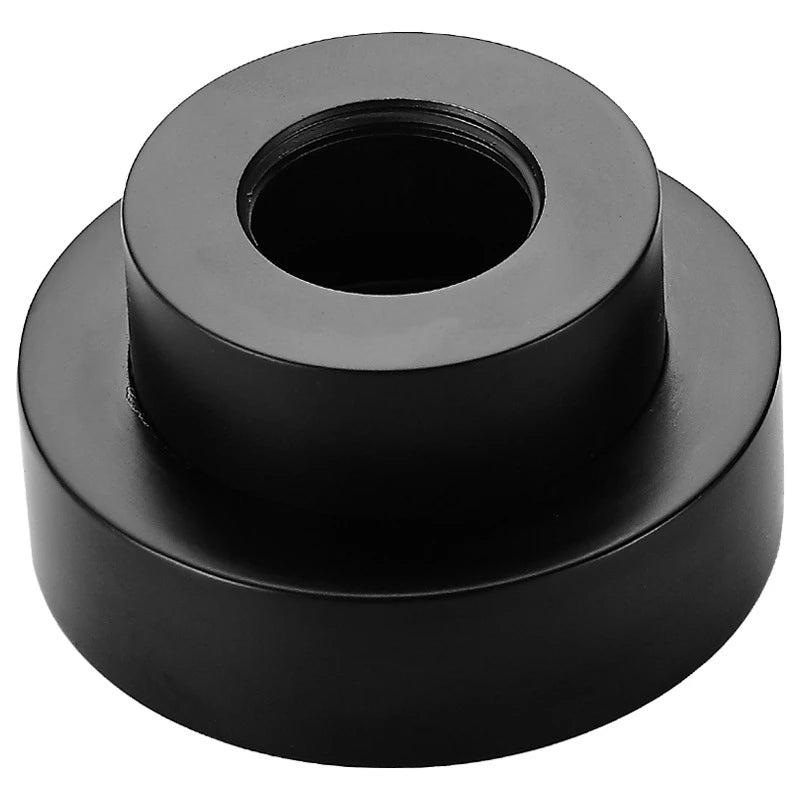 support robinet noir mat moderne adhésif facile salle bains épuré fixations internes externes dimension