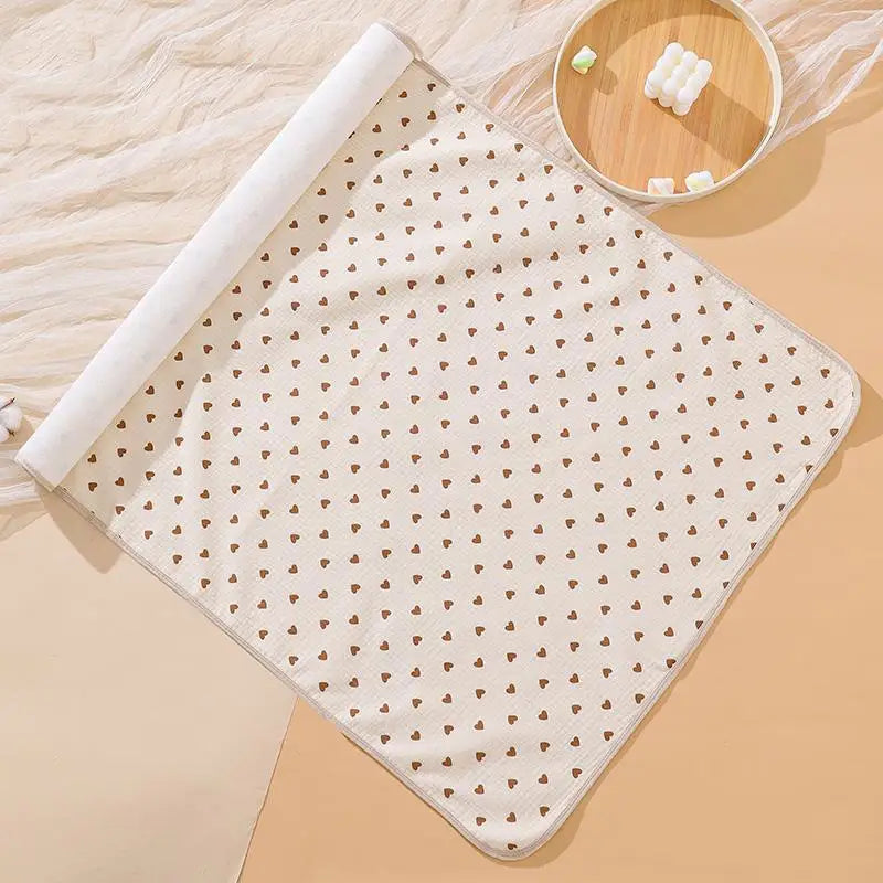 tapis bébé blanc ours marron imprimé moderne doux couche enfant 36 mois