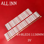 bande rétro éclairage led blanc moderne clips 3v leds leds 1130 mm