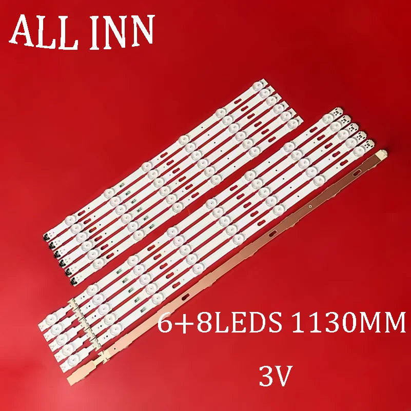 bande rétro éclairage led blanc moderne clips 3v leds leds 1130 mm