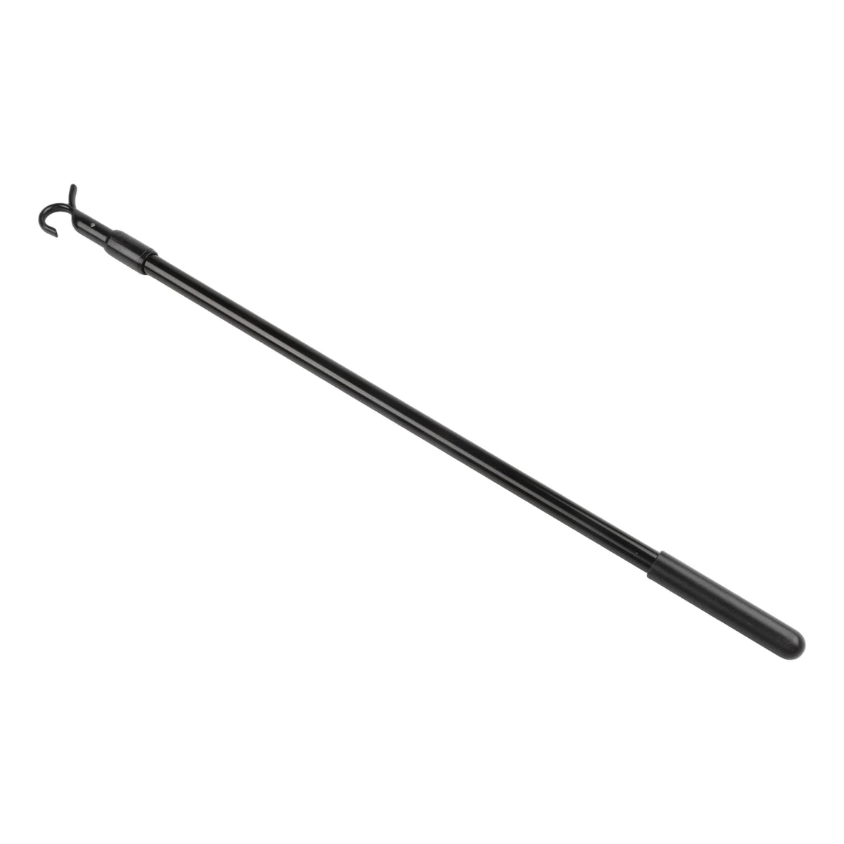 tige suspension noire moderne rétractable stores lisse sans motif opaques 30 60cm