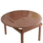 couvre table transparent pvc moderne 128cm 135cm 138cm imperméable lavable machine