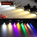 projecteur led usb alimenté câble switch rotatif angle moderne compact variateur couleurs multiples bijouterie