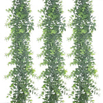 guirlande artificielle verte feuilles fines naturelle extérieure décoration mariage salle maison festive