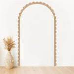 décoration murale arche bois festonnée enfantine bohème minimaliste assembler