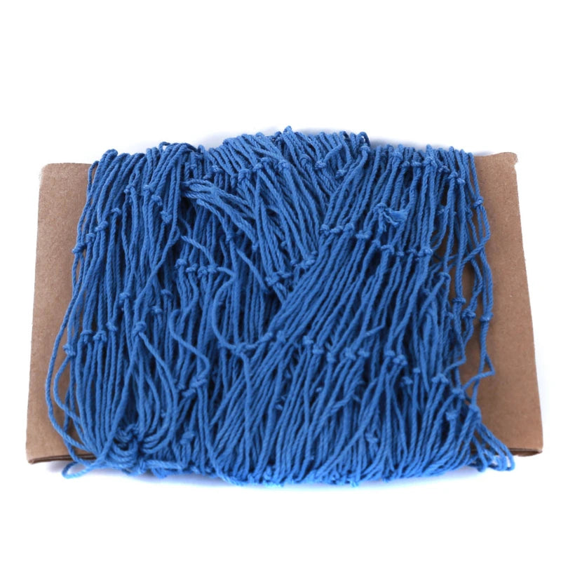 filets pêche bleu blanc decoration murale coquillages mer decoratif clips photography props