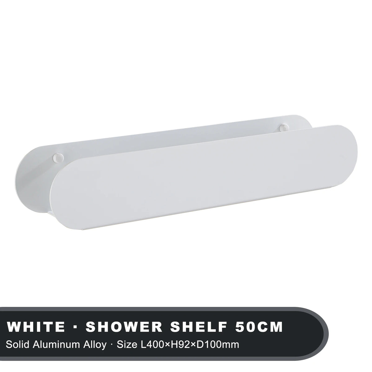 support mural moderne salle bain noir adhésif pompe lotion brosse douche serviette blanche 40cm
