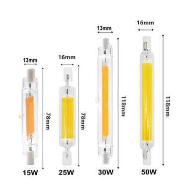 ampoules led barre blanc chaud 2700k 3500k 15w 20w 30w 50w modernes 80000h