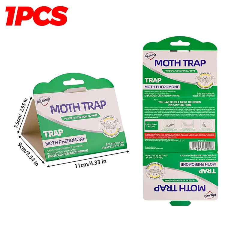 pièges papillons clips vert blanc noir imprimé papillons pratique facile utiliser