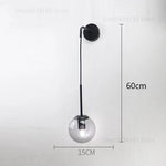 lampe murale moderne or transparent fixée mur ampoule led 220v 249lm 3ans garantie