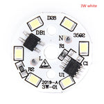 plaque led circulaire diodes blanc moderne technologique 28mm 35mm 40mm 44mm 48mm