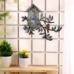 Installation du décor mural en extérieur sur une terrasse